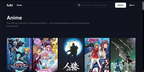 Tubi anime streaming