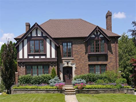 North French Tudor style homes, Traditional exterior, Architecture