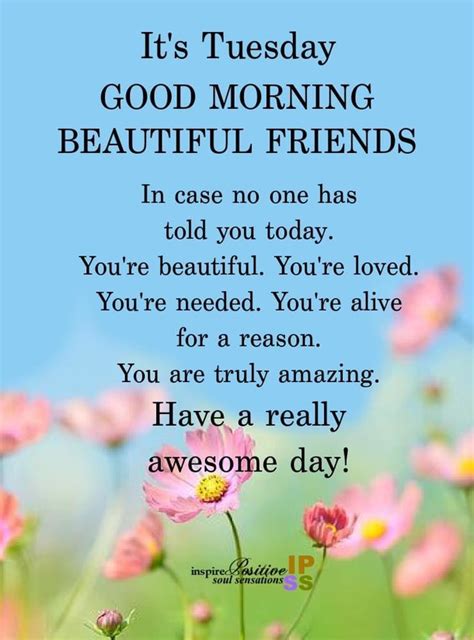 Tuesday Morning Encouragement
