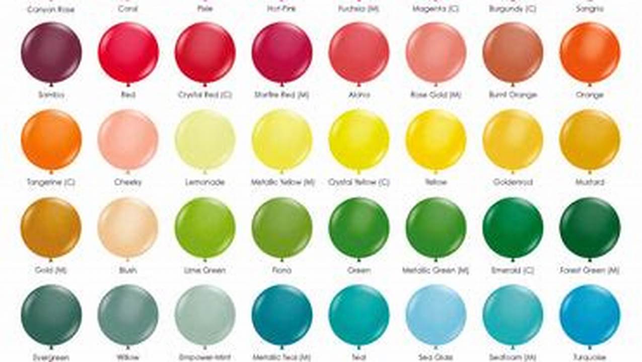 Tuftex Color Chart 2025