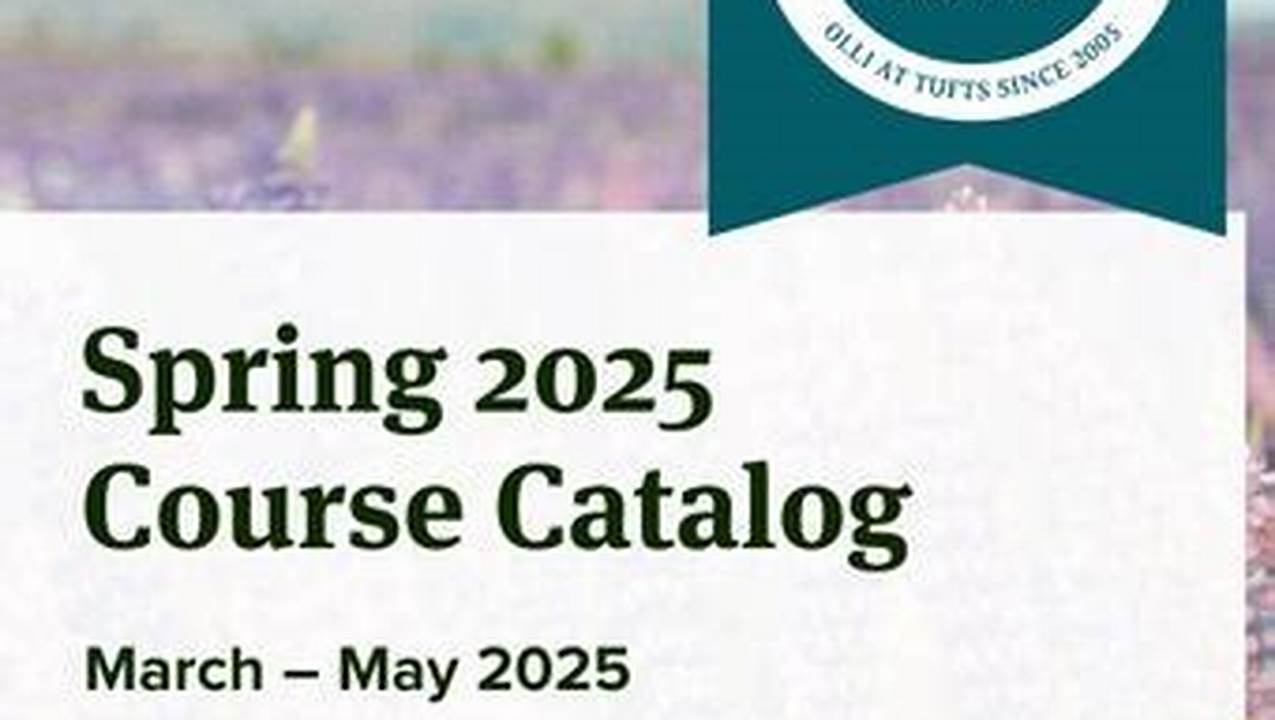 Tufts Spring 2025 Courses