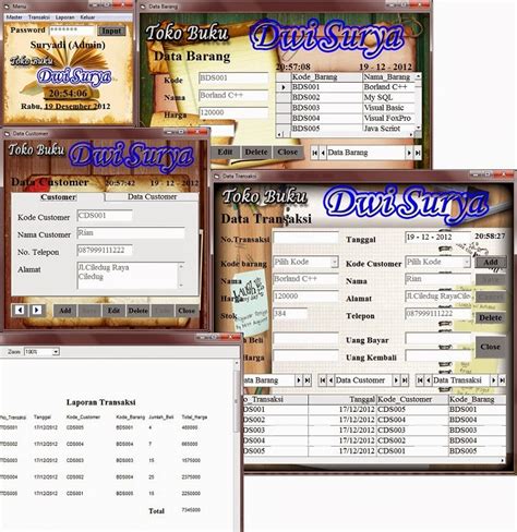 Tugas Visual Basic Bsi Semester 3