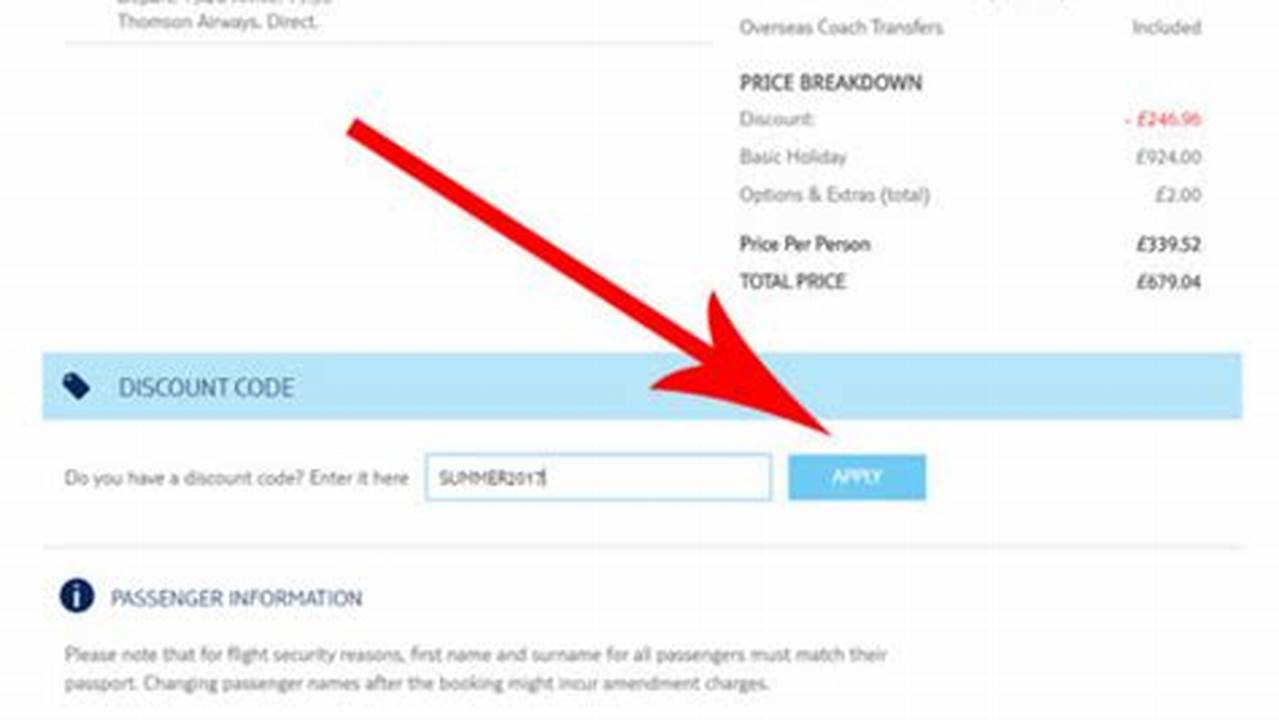 Tui Discount Codes Summer 2025