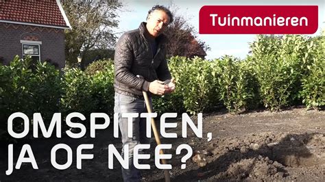 Tuin Omspitten