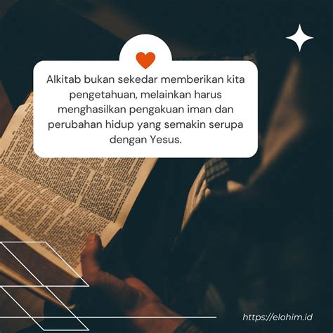 Tujuan Membaca Alkitab