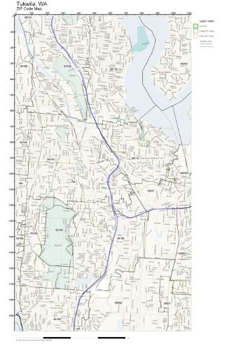 Tukwila Zip Code Map