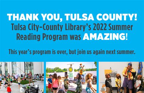 Tulsa Library Summer Reading Program