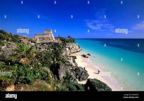 Tulum ruins ocean