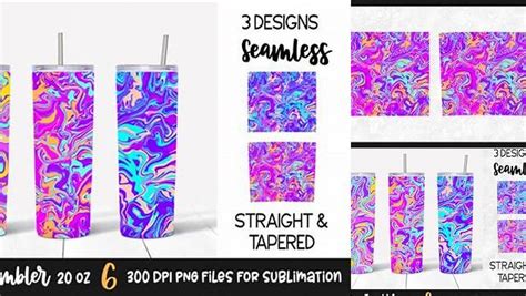 Download Tumbler Sublimation Marble Designs Cut Files
