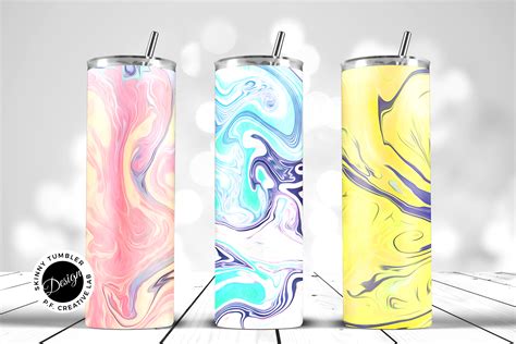 Download Tumbler Sublimation Marble Wraps Files DXF Files