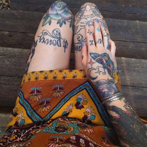 thigh tattoos on Tumblr