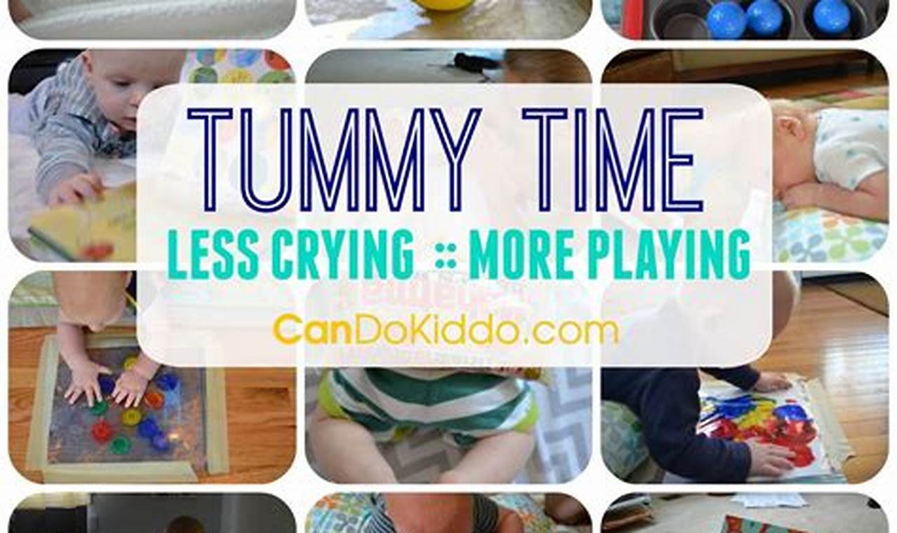 Tummy time activities for babies
