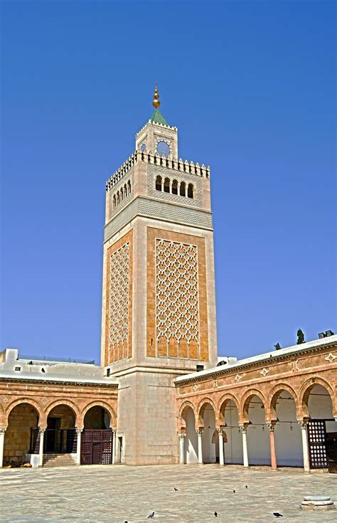 Tunisia Mosque Tunisia, africa, the great mosque of al-zaytuna