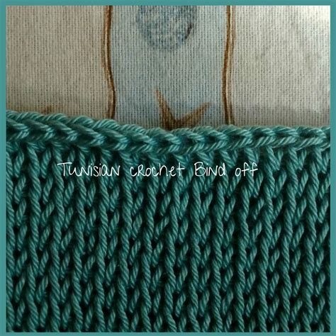 Tunisian Crochet Bind Off