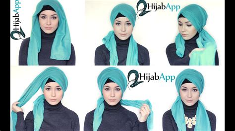 Turban Hijab Tutorial Round Face Zainab YouTube