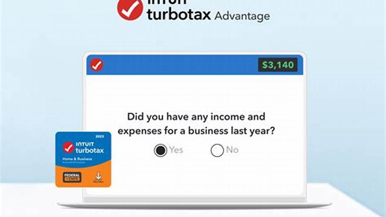 Turbo Tax Home & Business 2024