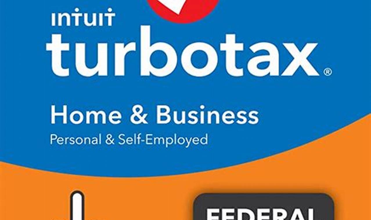 Turbo Tax Home & Business 2024