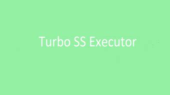 Turbo\'s SS Executor - Roblox