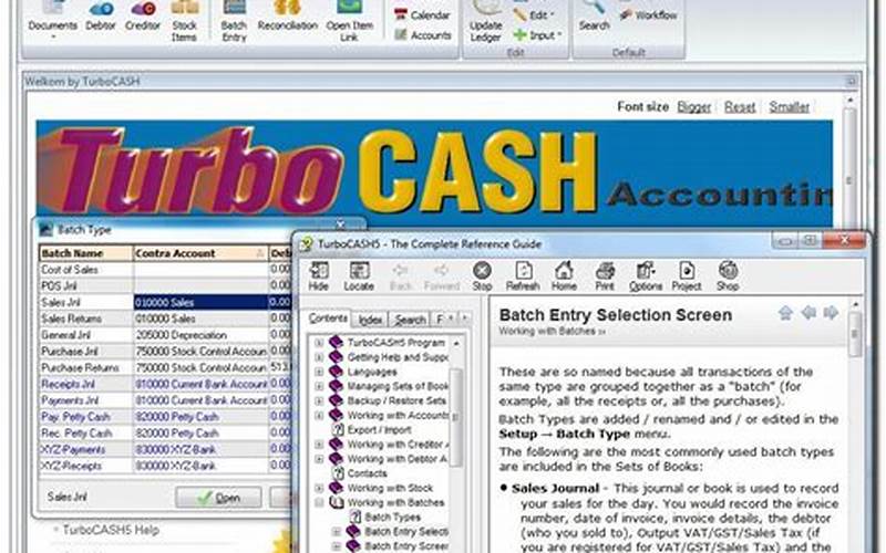 Turbocash Accounting Software