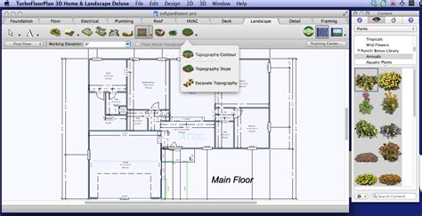 Turbofloorplan Landscape Deluxe Design Software