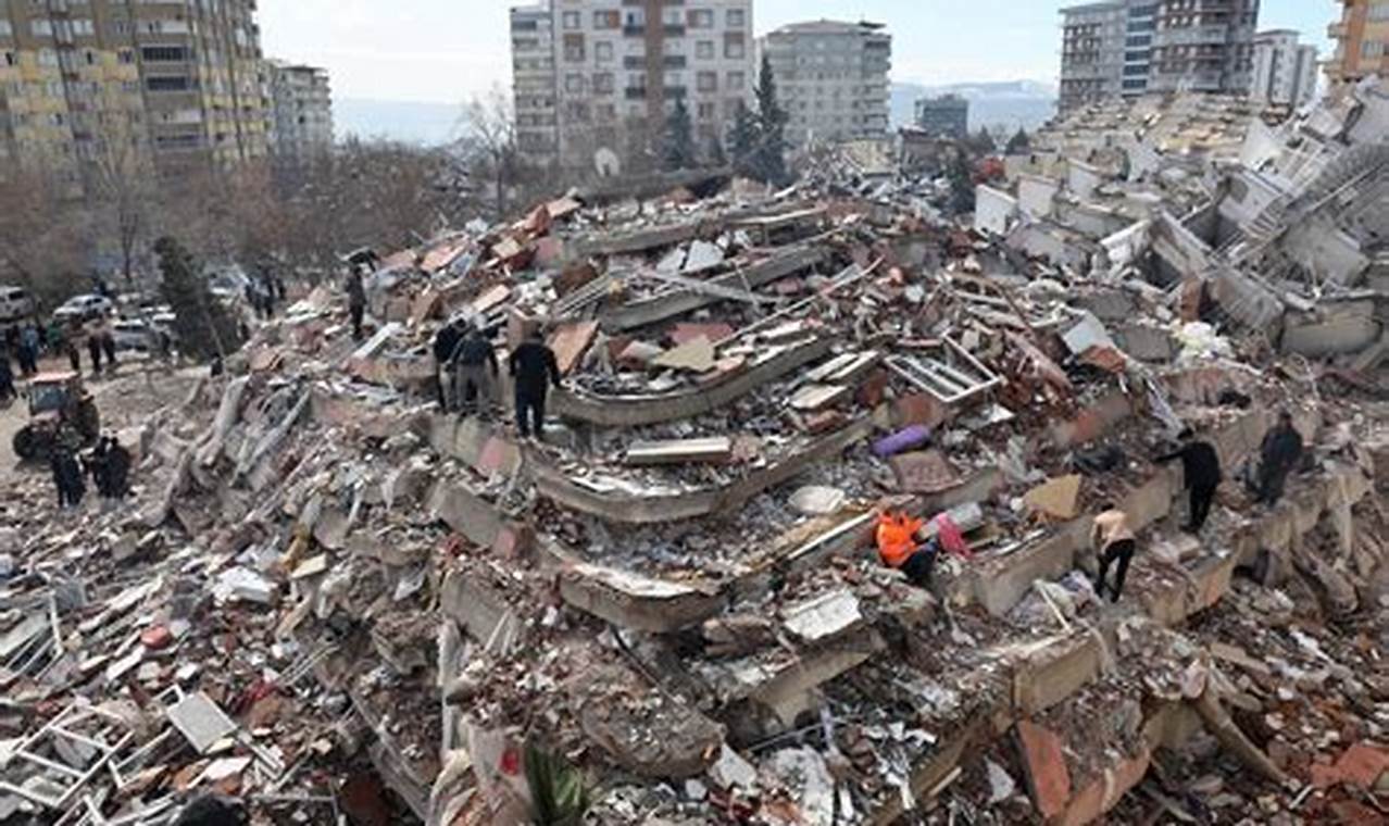 Turkey Earthquake Photos 2024