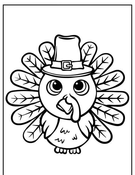 Turkey Coloring Pages Prek