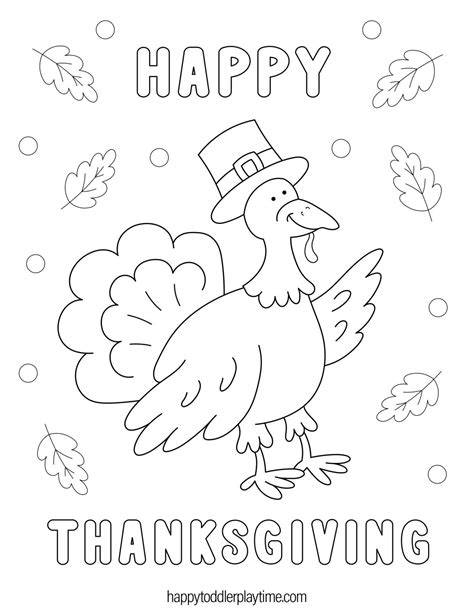 Turkey Coloring Pages Toddler