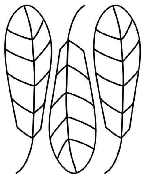 Turkey With Feathers Coloring Page