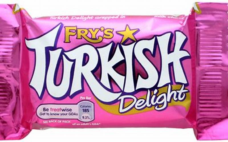 Turkish Delight Wrapper
