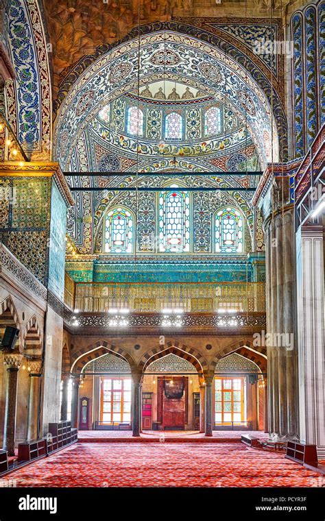 Turkish Mosque interior