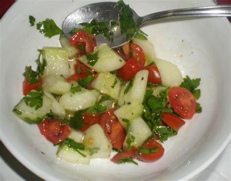 Turkish Tomatoes and Cucumbers