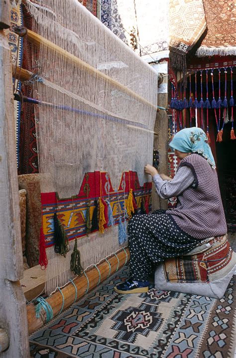 Turkish carpet weaving
