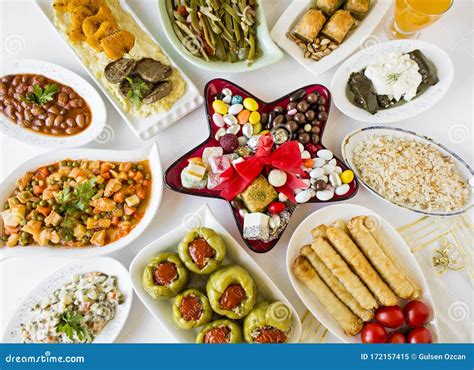 Turkish dinner setting