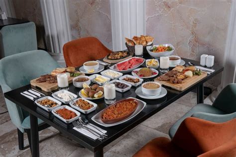 Turkish dinner table