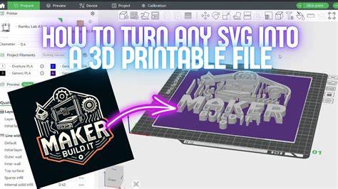 Transform Your Ideas to Life: Get Ready to Experience the Magical Conversion from 3D Model to SVG!