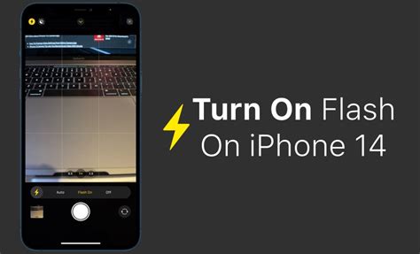 Turn Flash on Video