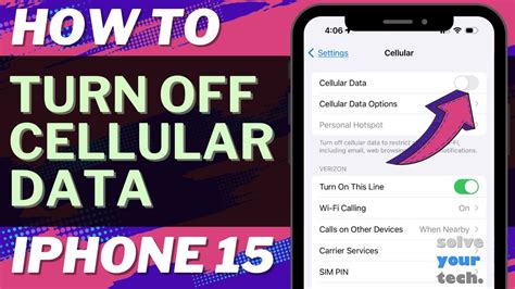 Turn Off And On Cellular Data