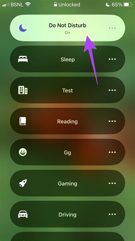 Turn Off Do Not Disturb Mode