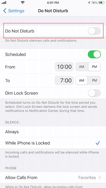 Turn Off Do Not Disturb To Start Receiving WhatsApp Notifications