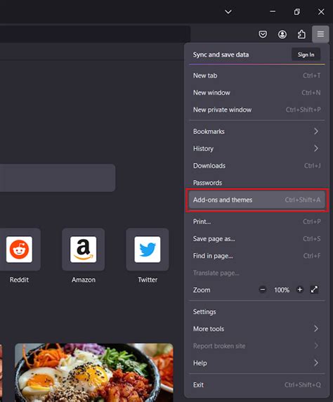 Turn Off Firefox’s Add-ons