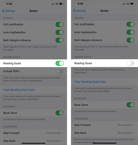 Turn Off Reading Goals Notifications in Books App