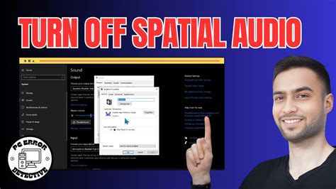 Turn Off Spatial Sound