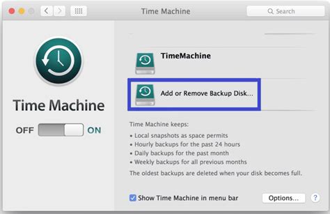 Turn Off Time Machine