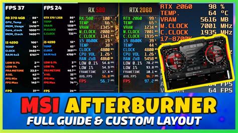 Turn On MSI Afterburner Overlay