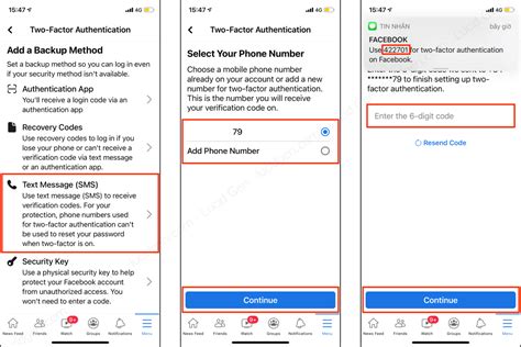 Turn On Two-Factor Authentication With Text Message