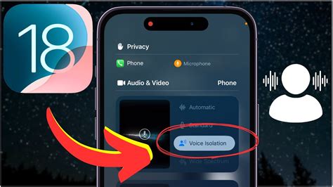 Turn On Voice Isolation on iPhone in iOS 18