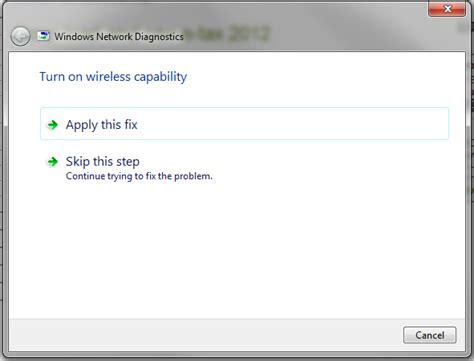 Turn On Wireless Capability Windows 7