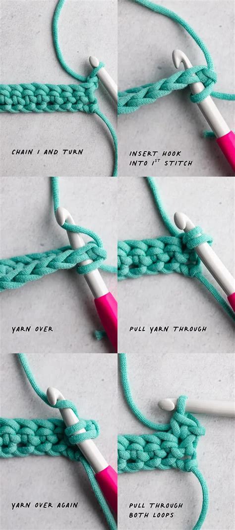 Turn Single Crochet