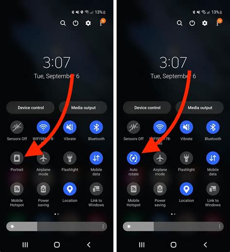 Turn it on on Android