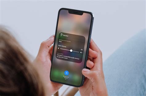 Turn on Rain Background Sound in iOS 15 with Ease